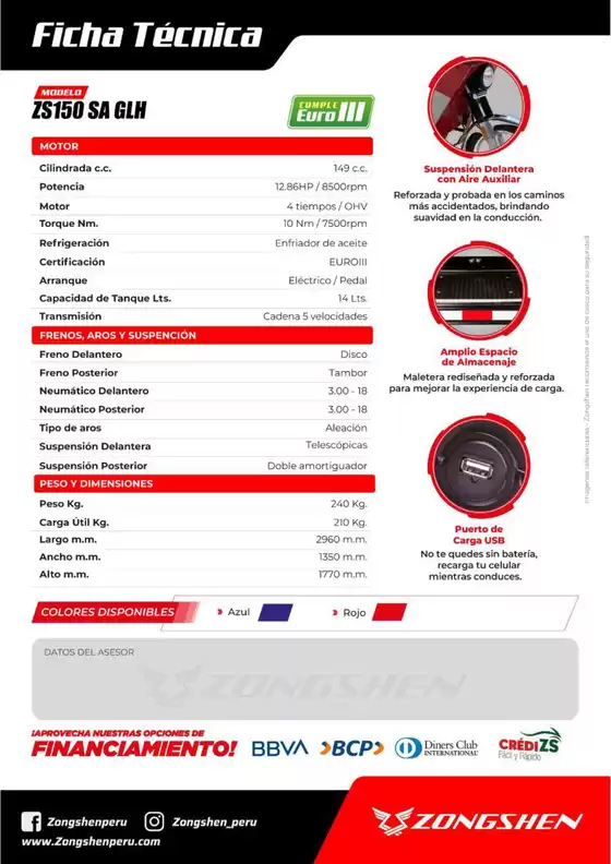 ZS150-SA GLHC