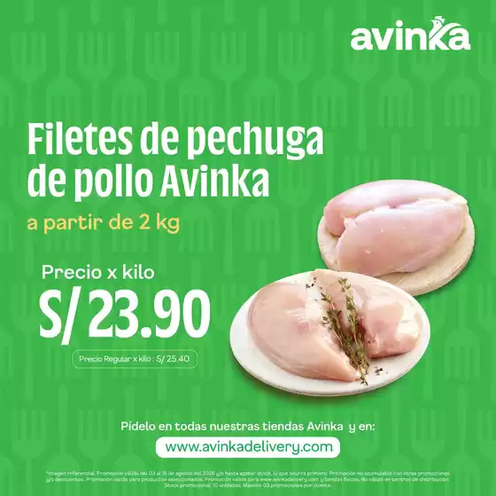 Catálogo Avinka en Abancay | Promociones actuales | 2026-08-03T00:00:00.000Z - 2026-08-16T00:00:00.000Z