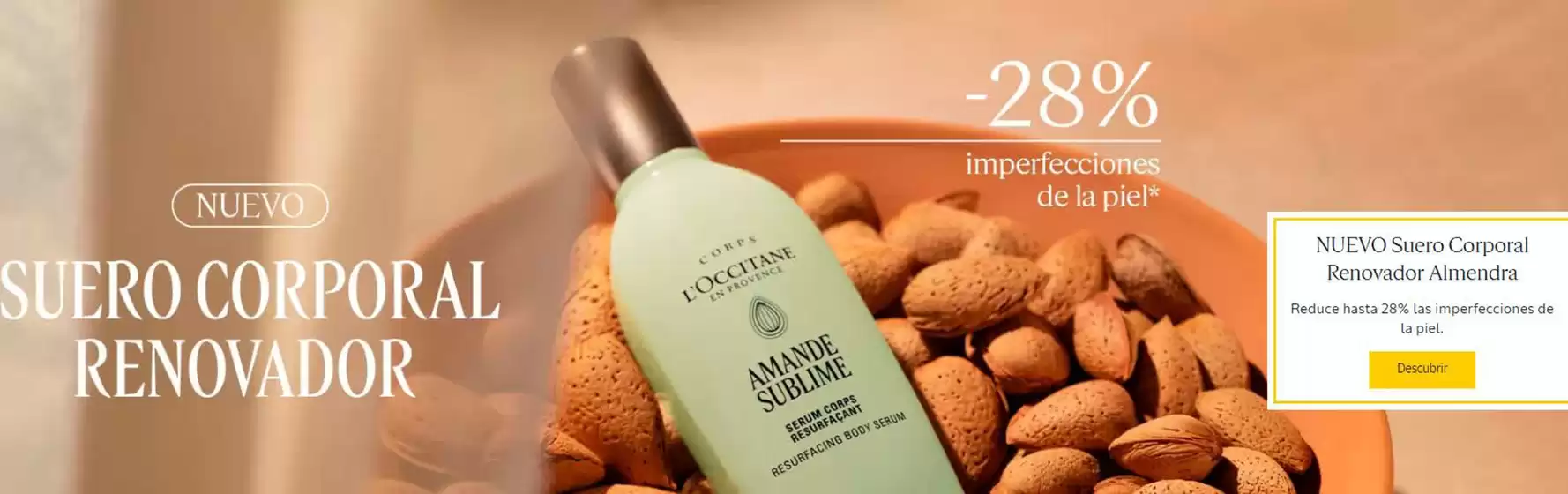 Catálogo L'Occitane | Suero crporal renovador | 2026-08-05T00:00:00.000Z - 2026-08-31T00:00:00.000Z