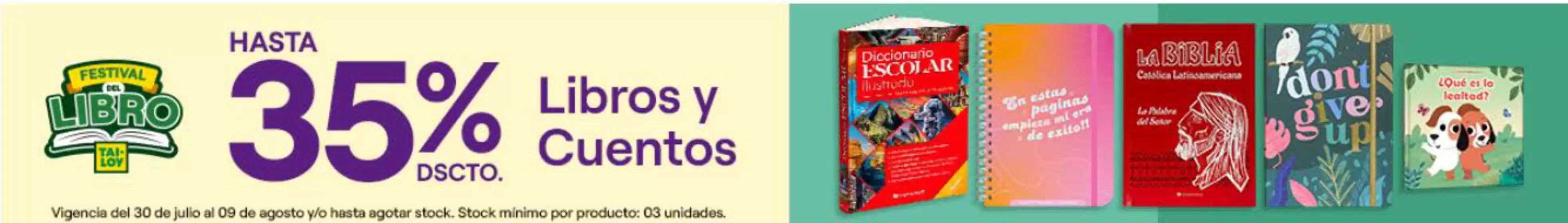 Catálogo Tai Loy | Hasta 35%dscto | 2026-08-05T00:00:00.000Z - 2026-08-09T00:00:00.000Z