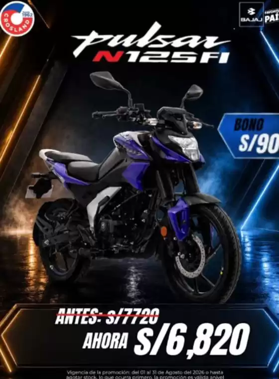 Catálogo Pulsar | Motos ofertas | 2026-08-05T00:00:00.000Z - 2026-08-31T00:00:00.000Z