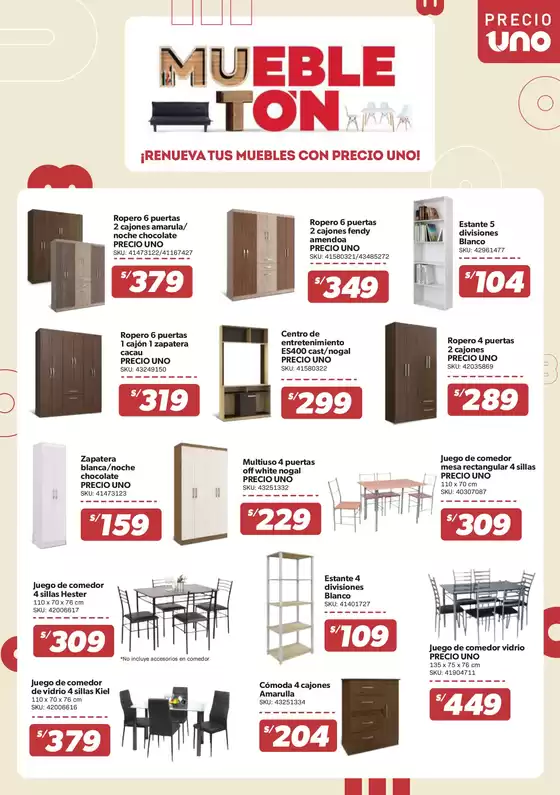 Catálogo Hiperbodega Precio Uno | Gran variedad de ofertas | 2025-09-15T00:00:00.000Z - 2025-09-29T00:00:00.000Z