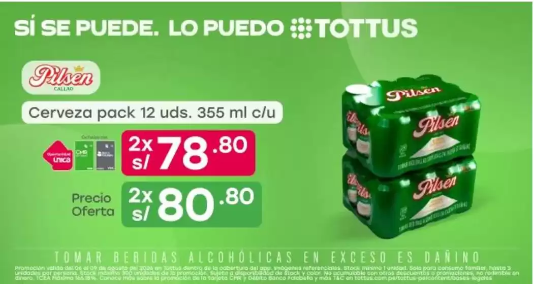 Catálogo Tottus | Gangas exclusivas | 2026-08-06T00:00:00.000Z - 2026-08-09T00:00:00.000Z