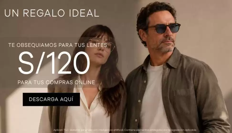 Catálogo Vision Center | Un regalo ideal | 2026-08-07T00:00:00.000Z - 2026-08-31T00:00:00.000Z