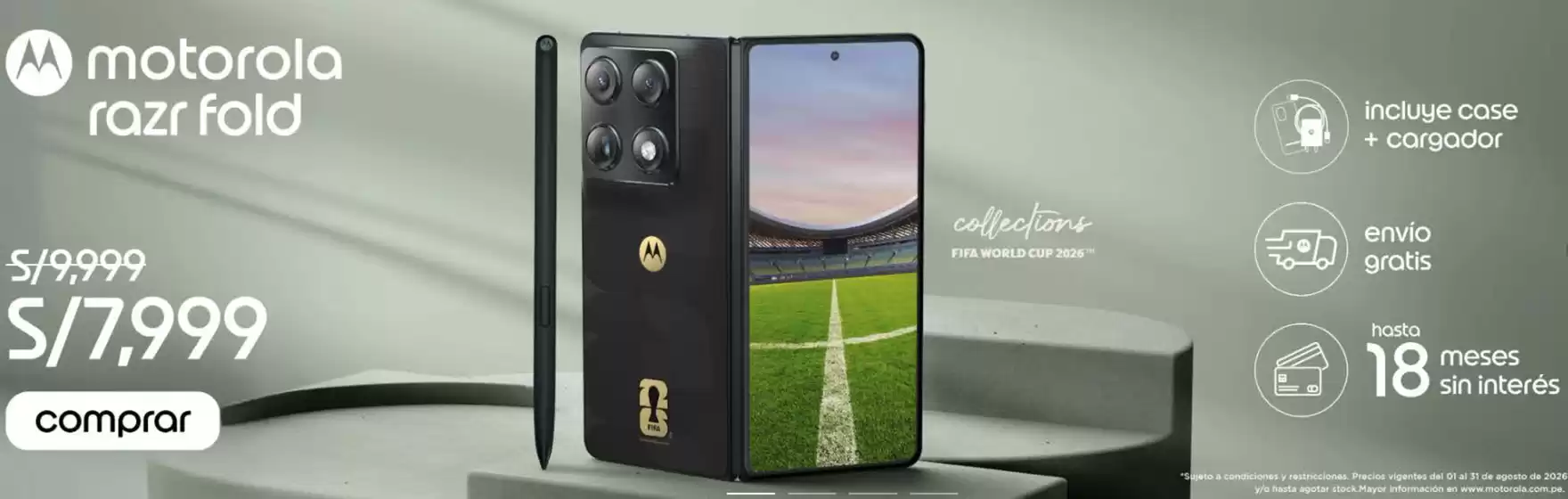 Catálogo Motorola | Motorola razr | 2026-08-10T00:00:00.000Z - 2026-08-31T00:00:00.000Z