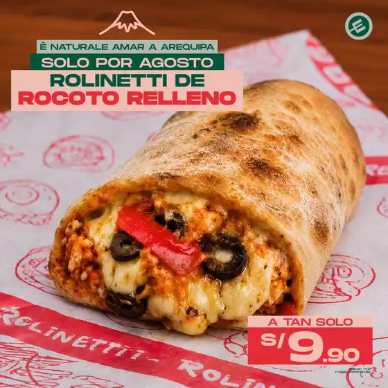 Catálogo Presto en Lima | Rolinetti de rocoto relleno | 2026-08-10T00:00:00.000Z - 2026-08-31T00:00:00.000Z