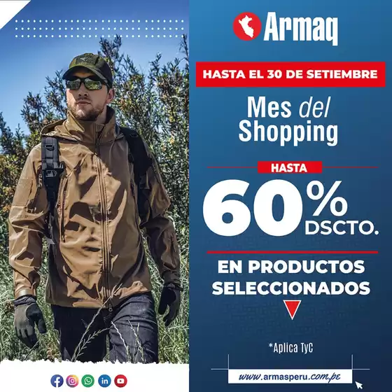 Catálogo Armaq | Mes del shooping | 2025-09-15T00:00:00.000Z - 2025-09-30T00:00:00.000Z