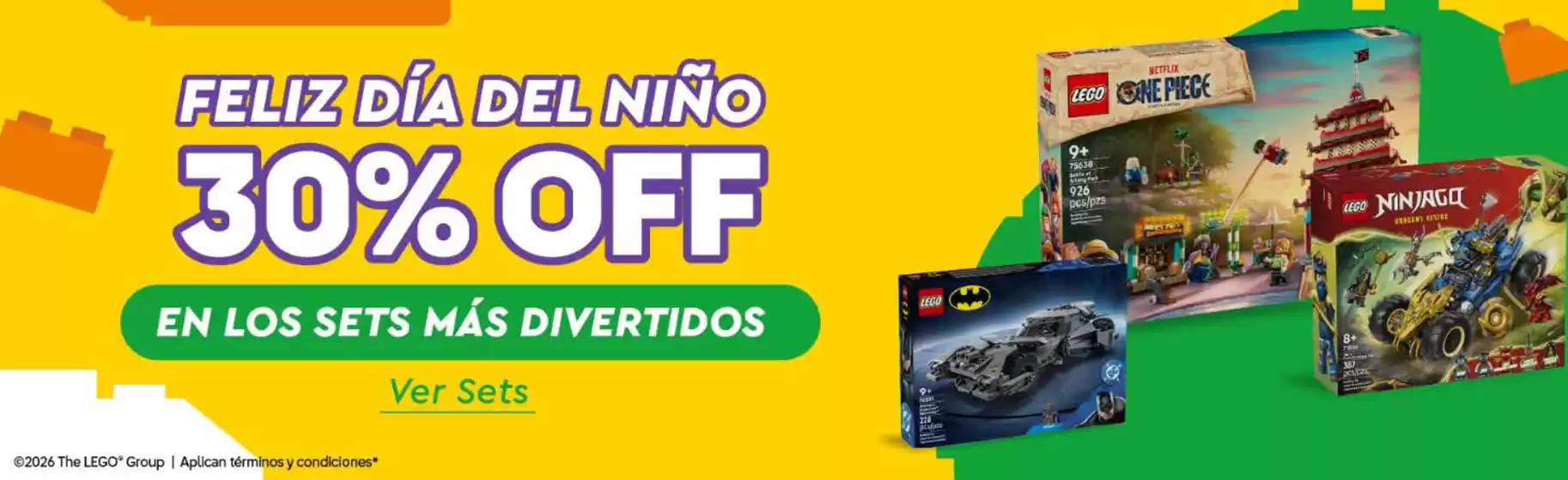 Catálogo LEGO | Feliz dia del nino | 2026-08-11T00:00:00.000Z - 2026-09-16T00:00:00.000Z