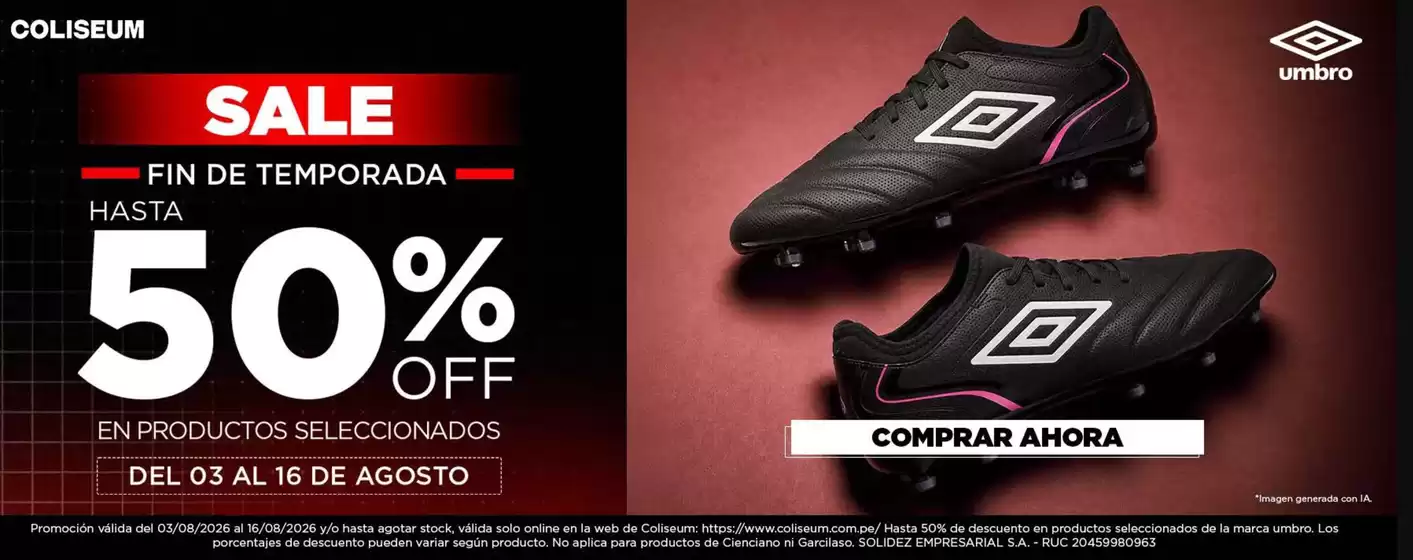 Catálogo Umbro en Lima | Sale | 2026-08-11T00:00:00.000Z - 2026-08-16T00:00:00.000Z