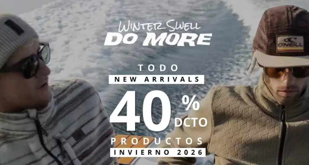 Catálogo O'Neill en Lima | Winter Swell do more | 2026-08-11T00:00:00.000Z - 2026-08-31T00:00:00.000Z