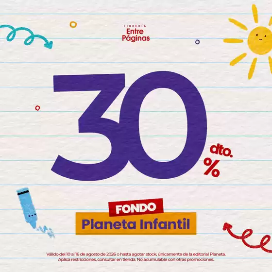 Catálogo Entre Páginas | Fondo | 2026-08-11T00:00:00.000Z - 2026-08-16T00:00:00.000Z