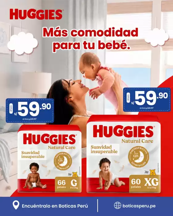 Catálogo Boticas Perú | Mas comodidad para tu bebe | 2026-08-11T00:00:00.000Z - 2026-08-31T00:00:00.000Z
