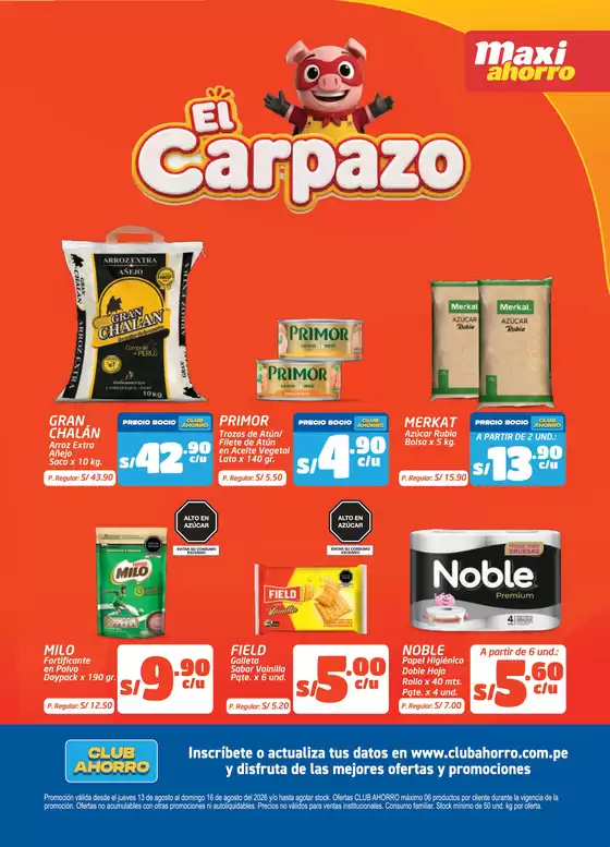 Catálogo MaxiAhorro | MAXIAHORRO PERIFERIAS del 12.08 AL 16.08 compressed | 2026-08-12T00:00:00.000Z - 2026-08-16T00:00:00.000Z