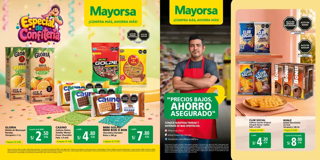 Catálogo Mayorsa | Ofertas y gangas exclusivas | 2026-08-12T00:00:00.000Z - 2026-08-25T00:00:00.000Z