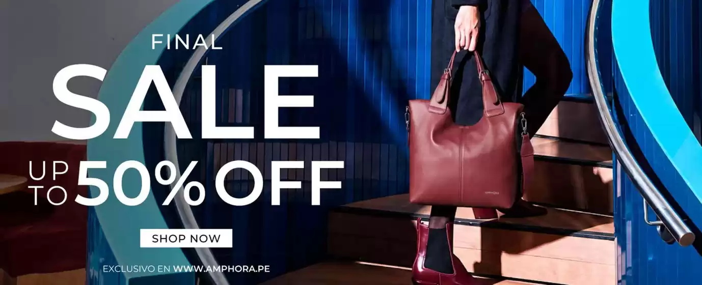 Catálogo Amphora | Sale up to 50%off | 2026-08-12T00:00:00.000Z - 2026-08-31T00:00:00.000Z