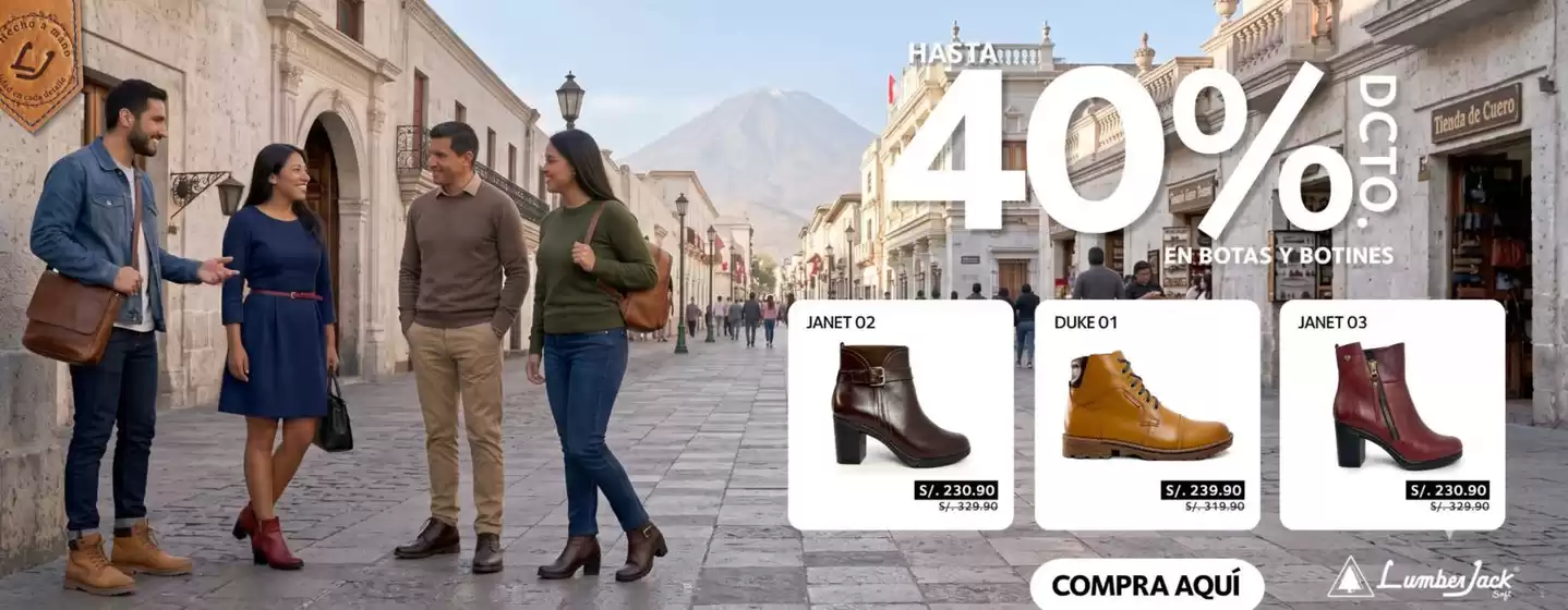 Catálogo Lumberjack | Hasta 40%dcto | 2026-08-12T00:00:00.000Z - 2026-08-31T00:00:00.000Z