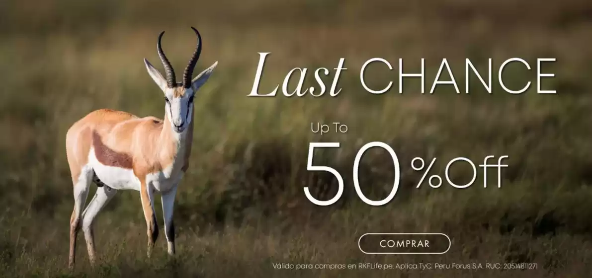Catálogo RKF | Last Chance | 2026-08-12T00:00:00.000Z - 2026-08-31T00:00:00.000Z
