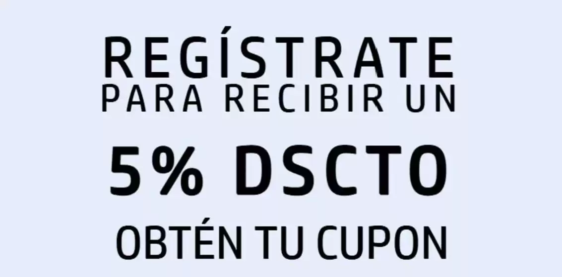 Catálogo HP | Registrate para recibir un 5%dscto | 2026-08-12T00:00:00.000Z - 2026-10-30T00:00:00.000Z