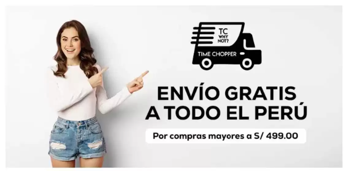 Catálogo Time Chopper | Envio Gratis a todo el peru | 2026-08-12T00:00:00.000Z - 2026-11-30T00:00:00.000Z