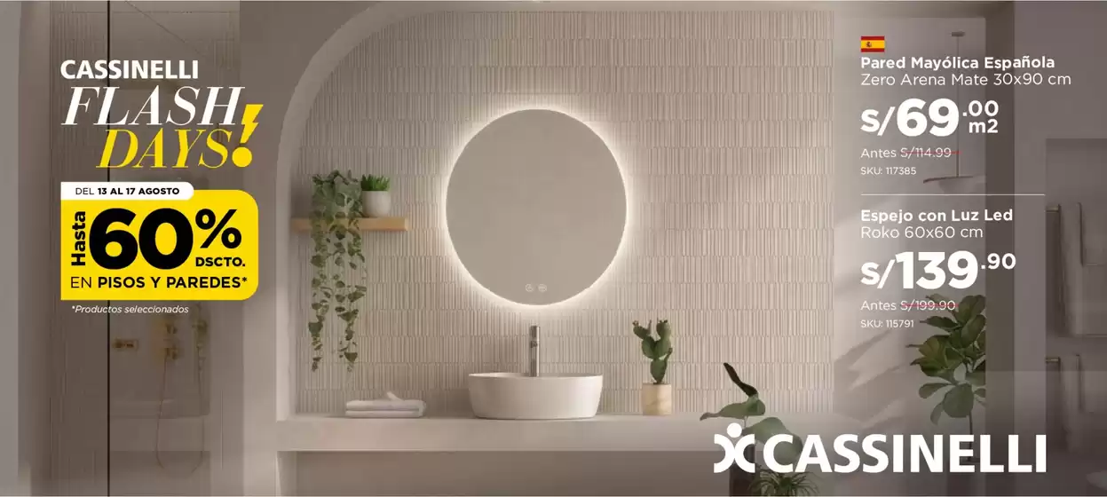 Catálogo Cassinelli | Catálogo Cassinelli | 2026-08-13T00:00:00.000Z - 2026-08-17T00:00:00.000Z