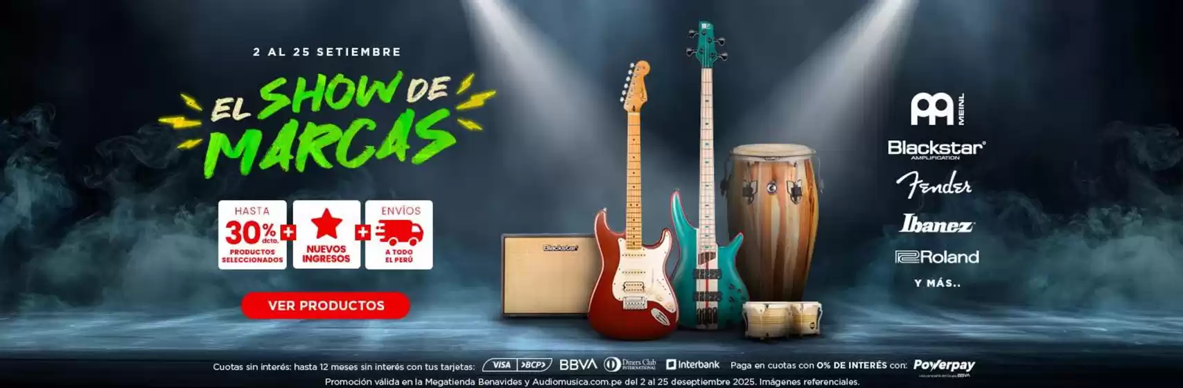 Catálogo Audiomusica | Septiembre amplificado  | 2025-09-15T00:00:00.000Z - 2025-09-30T00:00:00.000Z