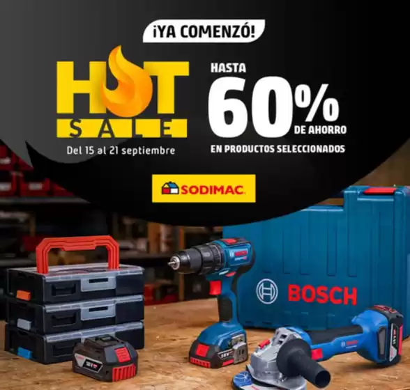 Catálogo Sodimac Constructor | Hasta 60% de ahorro  | 2025-09-16T00:00:00.000Z - 2025-09-21T00:00:00.000Z