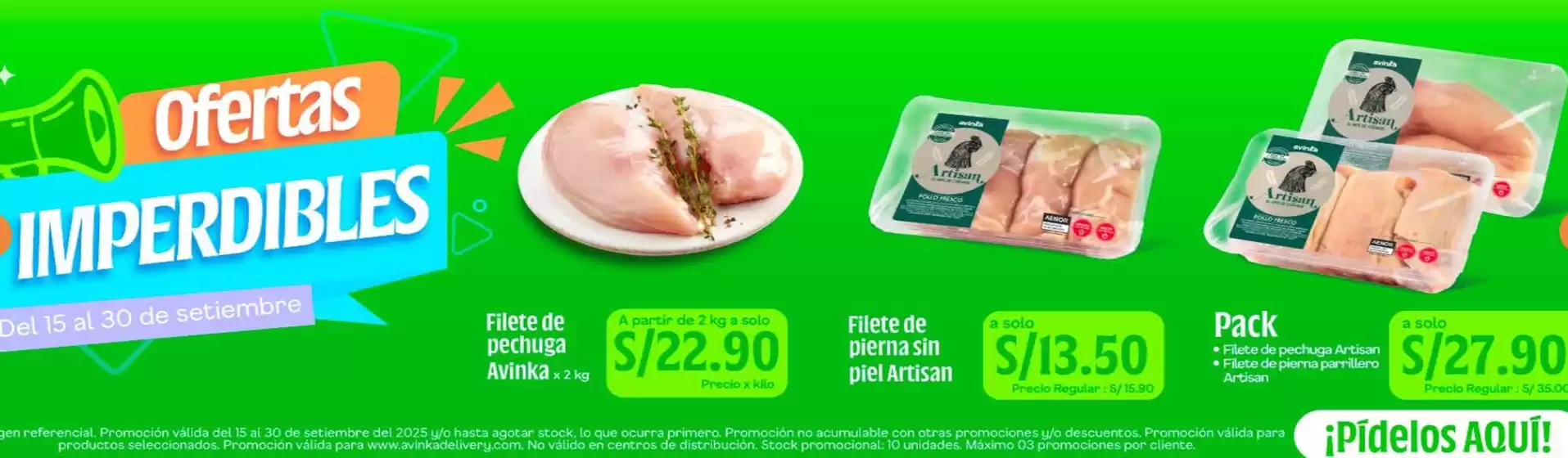 Catálogo Avinka | Ofertas imperdibles | 2025-09-16T00:00:00.000Z - 2025-09-30T00:00:00.000Z
