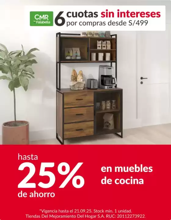 Catálogo Sodimac | Descubre ofertas atractivas | 2025-09-16T00:00:00.000Z - 2025-09-30T00:00:00.000Z