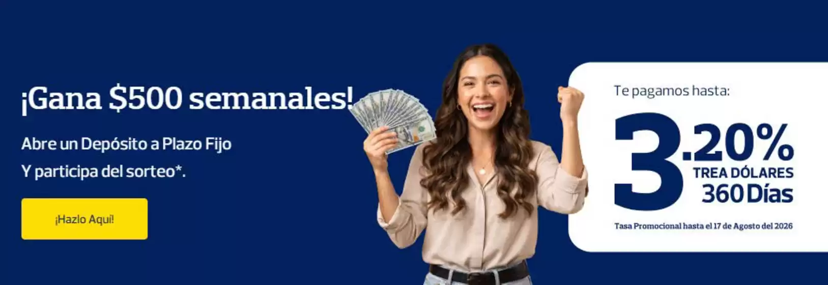 Catálogo Banco Pichincha | Deposito a plazo fijo y participa del sorteo | 2026-08-13T00:00:00.000Z - 2026-08-31T00:00:00.000Z