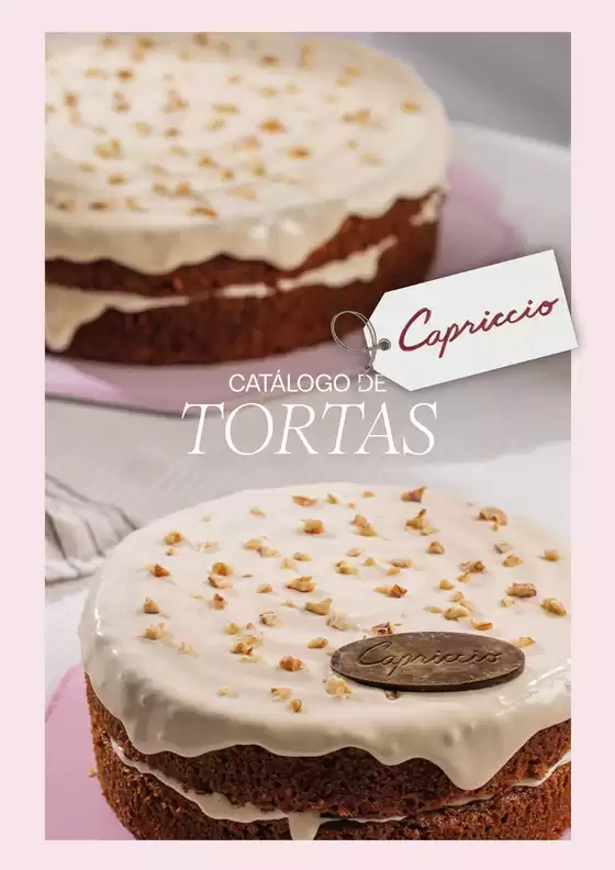 Catálogo Capriccio | Carta tortas | 2026-08-13T00:00:00.000Z - 2026-08-27T00:00:00.000Z
