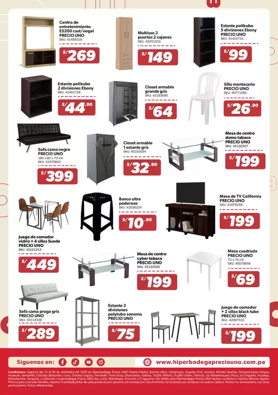 Ofertas principales y descuentos