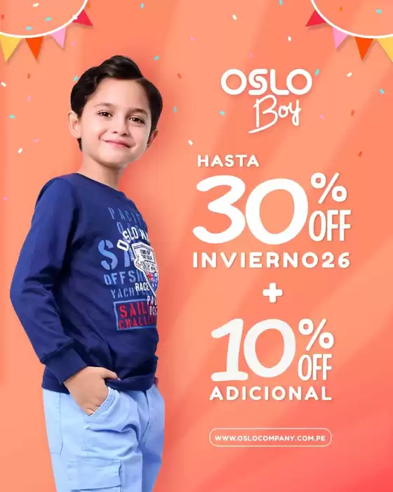 Catálogo Oslo | Oslo boy | 2026-08-14T00:00:00.000Z - 2026-08-29T00:00:00.000Z