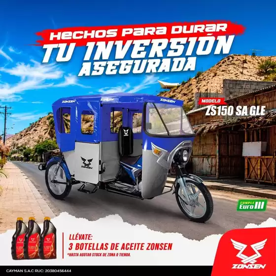 Catálogo Zongshen en Trujillo | Catálogo Zongshen | 2026-08-15T00:00:00.000Z - 2026-08-29T00:00:00.000Z