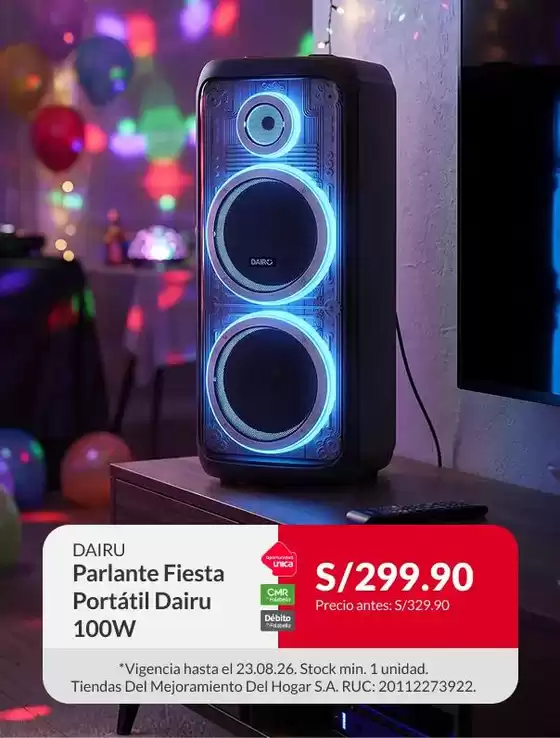 Catálogo Sodimac | Excelente oferta para todos los clientes | 2026-08-16T00:00:00.000Z - 2026-08-23T00:00:00.000Z
