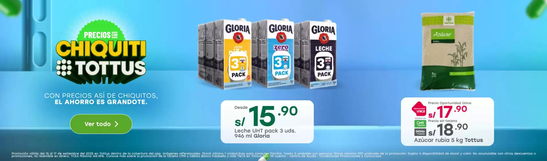 Catálogo Tottus | Ofertas y gangas exclusivas | 2025-09-16T00:00:00.000Z - 2025-09-30T00:00:00.000Z