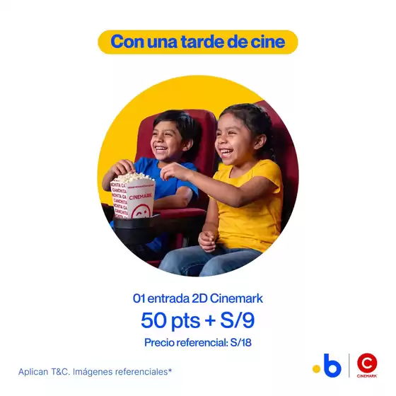 Catálogo Cinemark | Con una tarde de cine | 2026-08-17T00:00:00.000Z - 2026-08-31T00:00:00.000Z