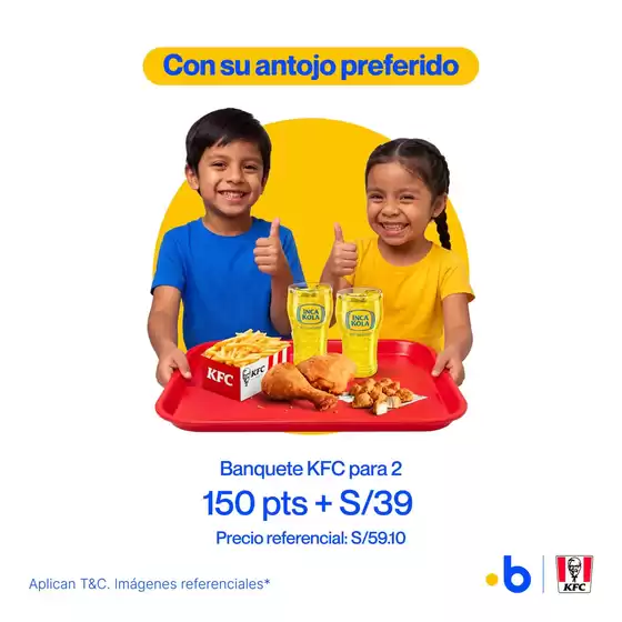 Catálogo KFC en Ilo | Con su antojo preferido | 2026-08-17T00:00:00.000Z - 2026-08-31T00:00:00.000Z