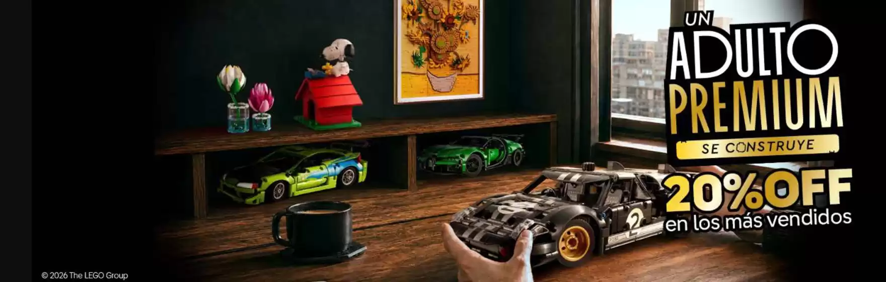 Catálogo LEGO | Un adulto premium | 2026-08-17T00:00:00.000Z - 2026-08-31T00:00:00.000Z