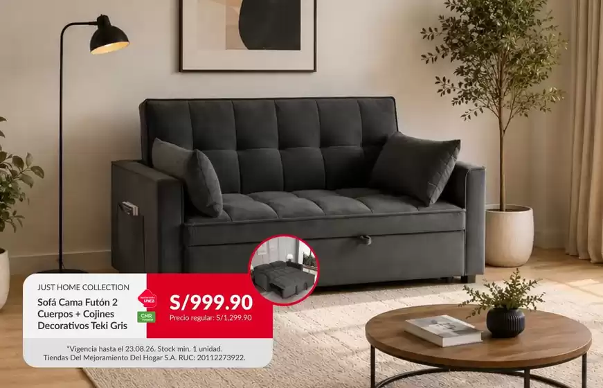 Catálogo Sodimac en Ica | Descubre ofertas atractivas | 2026-08-18T00:00:00.000Z - 2026-08-23T00:00:00.000Z