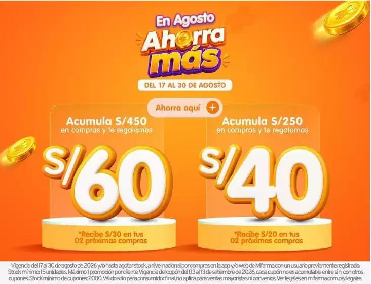 Catálogo Mifarma | Catálogo Mifarma | 2026-08-17T00:00:00.000Z - 2026-08-30T00:00:00.000Z