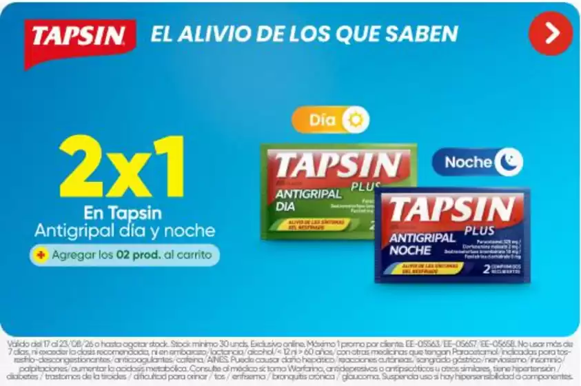 Catálogo InkaFarma | Gangas y ofertas actuales | 2026-08-17T00:00:00.000Z - 2026-08-23T00:00:00.000Z
