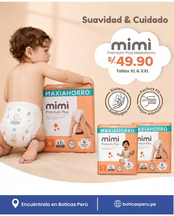 Catálogo Boticas Perú | Mimi premium plus | 2026-08-18T00:00:00.000Z - 2026-08-31T00:00:00.000Z