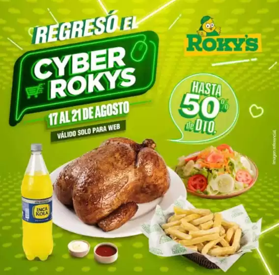 Catálogo Roky's | Cyber Rokys  | 2026-08-18T00:00:00.000Z - 2026-08-21T00:00:00.000Z