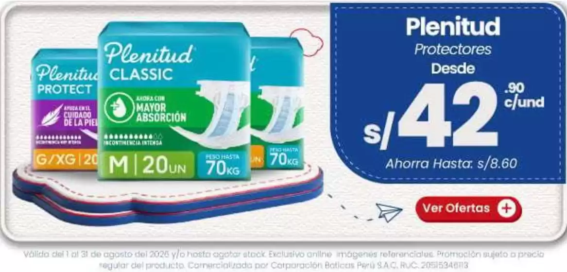 Catálogo Boticas Perú | Ofertas especiales para ti | 2026-08-01T00:00:00.000Z - 2026-08-31T00:00:00.000Z