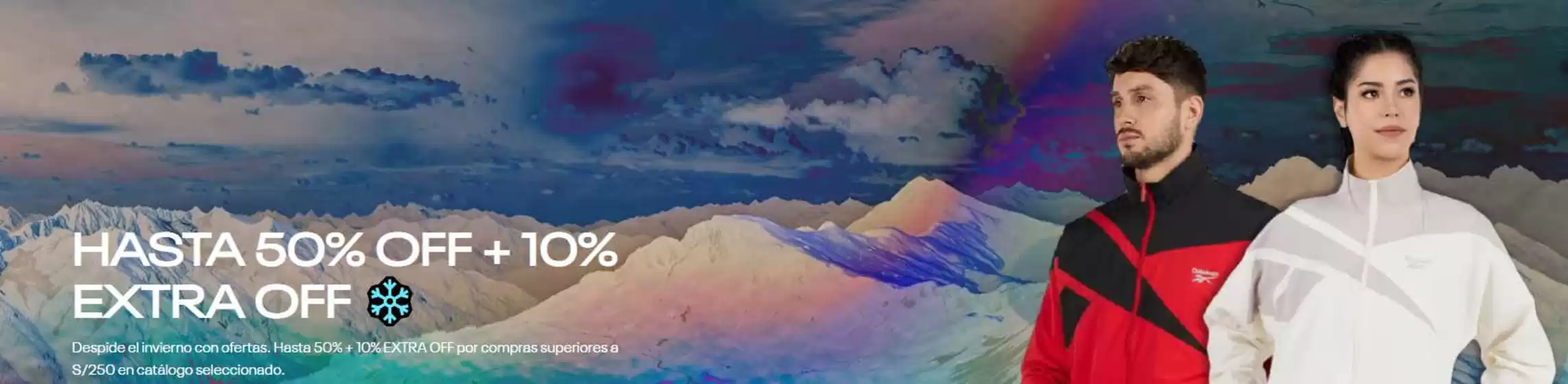 Catálogo Reebok | Hasta 50%off+10%off extra off | 2025-09-17T00:00:00.000Z - 2025-09-30T00:00:00.000Z