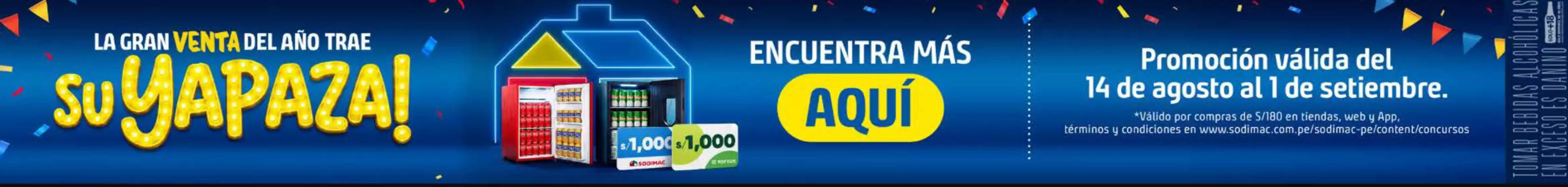 Catálogo Maestro | La gran venta del ano trae su yapaza! | 2026-08-19T00:00:00.000Z - 2026-09-01T00:00:00.000Z