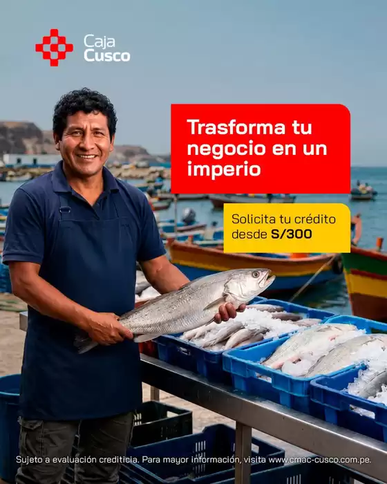 Catálogo Caja Municipal Cusco | Solicita tu credito desde S/300 | 2026-08-19T00:00:00.000Z - 2026-08-31T00:00:00.000Z