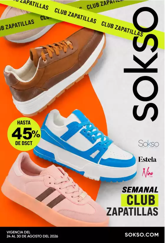 Catálogo Sokso | SEMANAL CLUB ZAPATILLAS | 2026-08-24T00:00:00.000Z - 2026-08-30T00:00:00.000Z