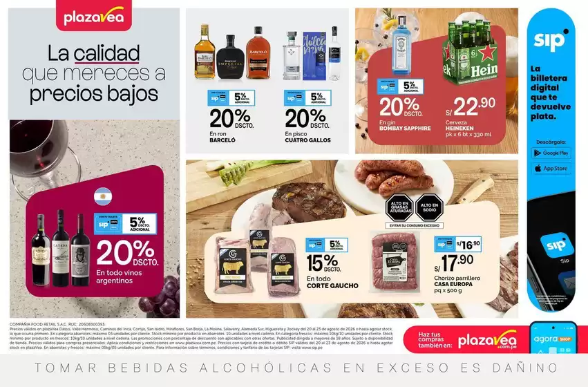 Catálogo Plaza Vea | AVISO TIENDAS SELECCIONADAS 3 | 2026-08-20T00:00:00.000Z - 2026-08-23T00:00:00.000Z