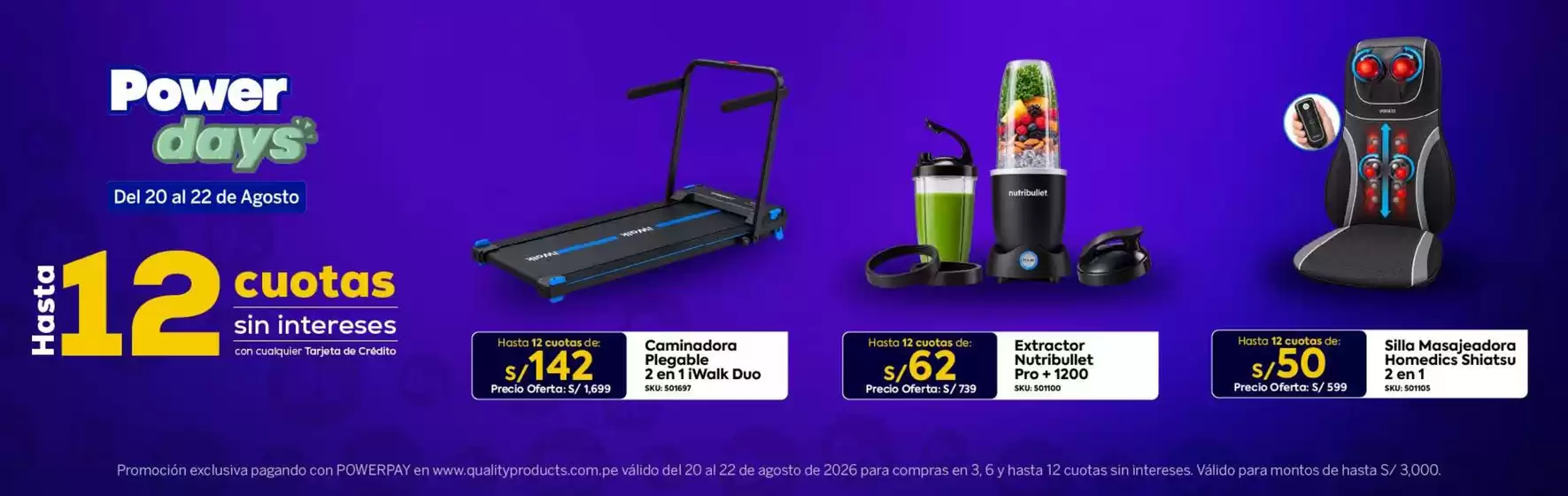 Catálogo Quality Products | Power days | 2026-08-20T00:00:00.000Z - 2026-08-22T00:00:00.000Z
